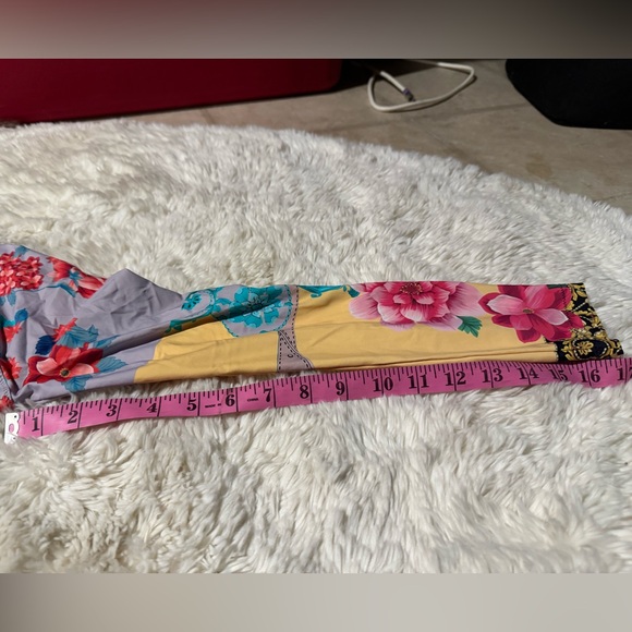 N- Women's Johnny Was Japer Surf Floral Long Sleeve Pullover Swimsuit Shirt - Picture 6 of 8